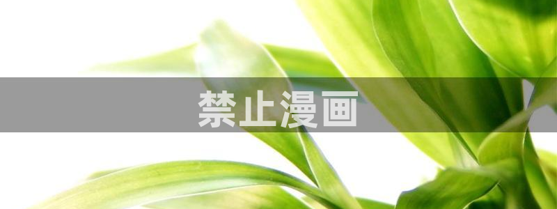 动漫腐漫：禁止漫画